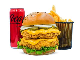 Meniu Double Crispy Chicken