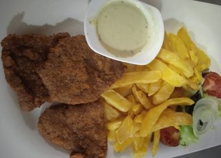 Plato De Escalopines Cabrales