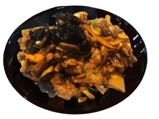 Пилешко с бамбук (450г)