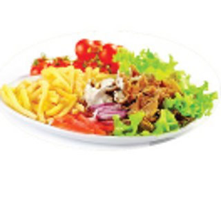 Piatto grande con kebab