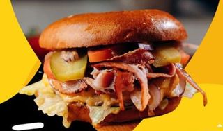 Burger wołowy Becon