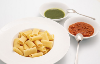 Rigatone a la boloñesa casera