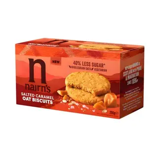 Bolachas Aveia c/ Caramelo Salgado - Nairn's 160g