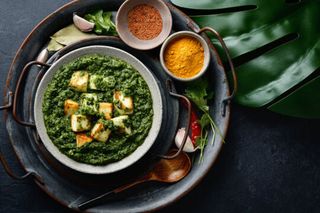 Palak paneer