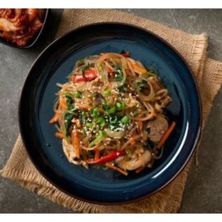 Fideos Fritos Con Verdura  