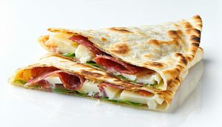 Piadina romagnola bresaola e grana