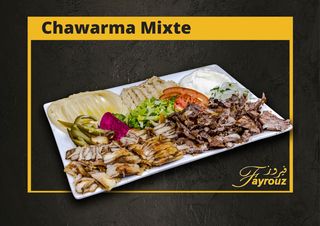 Plat Chawarma Mixte