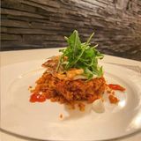 Migas con huevo frito