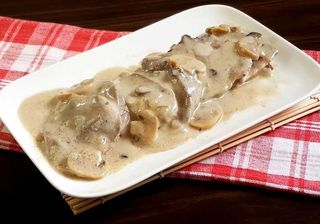 Язик з печерицями (100/50г)