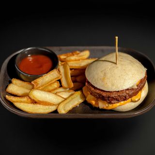 Бао веган бургер (рослинна котлета )