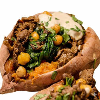 Patata Asada Con Carne