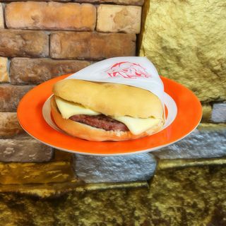 Hamburguesa Con Queso (Pan Redondo)