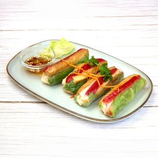 Fresh spring rolls (4 pieces) - vege