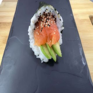 Temaki Salmón  (1 Ud.)