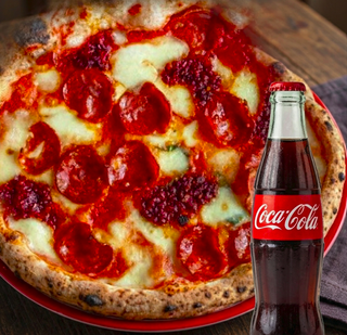 Diavola + Bevanda a scelta