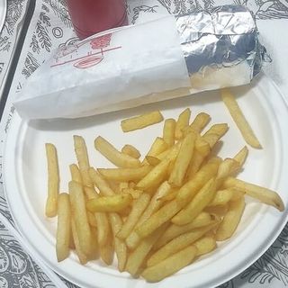 Menú Pan Rollo Kebab Mixto