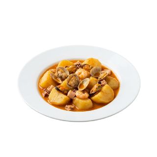 Ración De Patatas A La Marinera