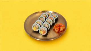 Кимпаб с консервированным тунцом