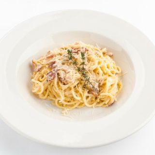  Карбонара с ветчиной (говяжья)