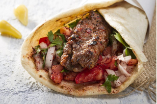 Piadina seekh kebab
