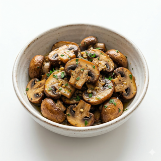 Champiñones Salteadas