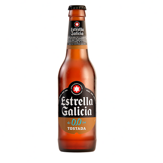 Cerveza Estrella Galicia 0,0% Tostada
