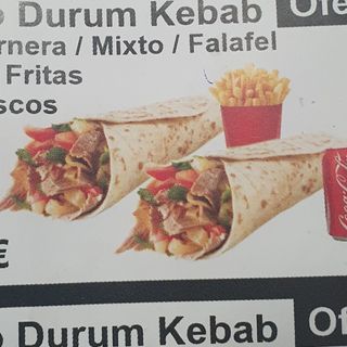 2 Pita O Durum Kebab