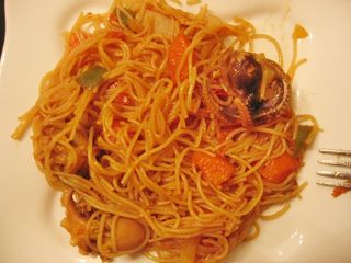 Spaghete cu fructe de mare