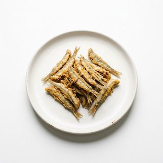 Acciughe sfilettate fritte