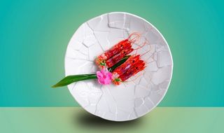 Sashimi di Gambero Rosso