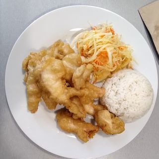 Kurczak w cieście kokosowym