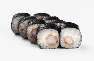 Maki z krewetką w tempurze