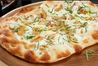 Bianca patate lesse e porcini