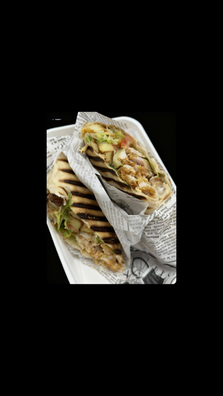 Crispy Chicken Wrap