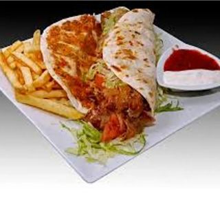 Menu lahmacun de pollo 