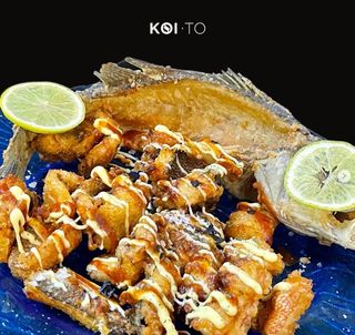 lubina de estero en tempura