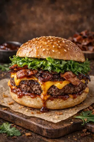 BARBEQUE  BURGER