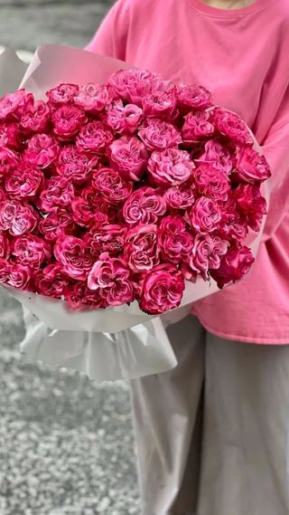 Buchet "WOW" din 51 trandafiri