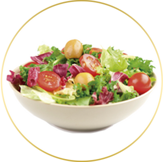 Ensalada Solo Con Salsa