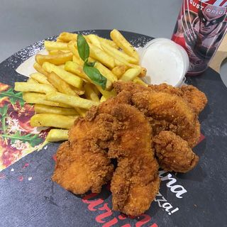 Meniu Crispy Strips Picant Mare(6 buc)