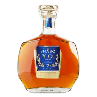 Бренді Shabo XO виноградний 7 років (0,5л)