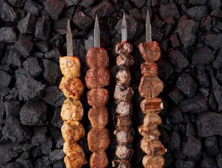 Шашлык из говяжьей печени (200 гр.)