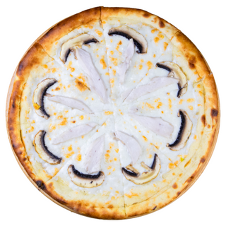 Грибы с курицей (32см.)