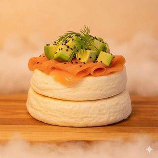 Fluffy Pancake Salmone e Avocado