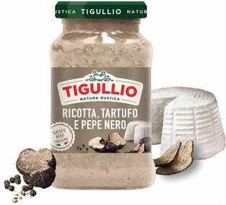Ricotta, Trufa Y Pimienta Negra Tigullio 190Gr