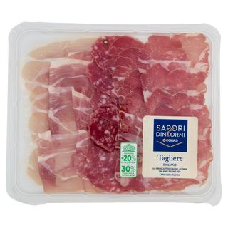 Tagliere emiliano vaschetta S&D 120 g