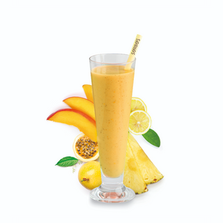 ZUMO DE MANGO, PIÑA , MARACUYÁ Y LIMÓN