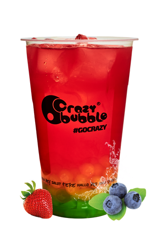 Bubble Tea Căpșuni & Afine