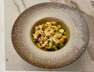 TAGLIATELLE CU CREVETI SI DOVLECEI 370G