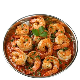 97. Langostinos Con Salsa De Soja